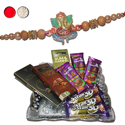 Rakhi with Chocolates